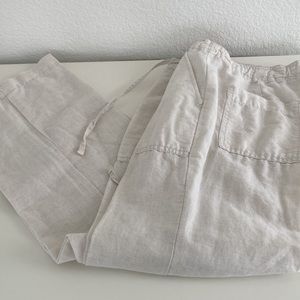 GAP pants with draw string and button